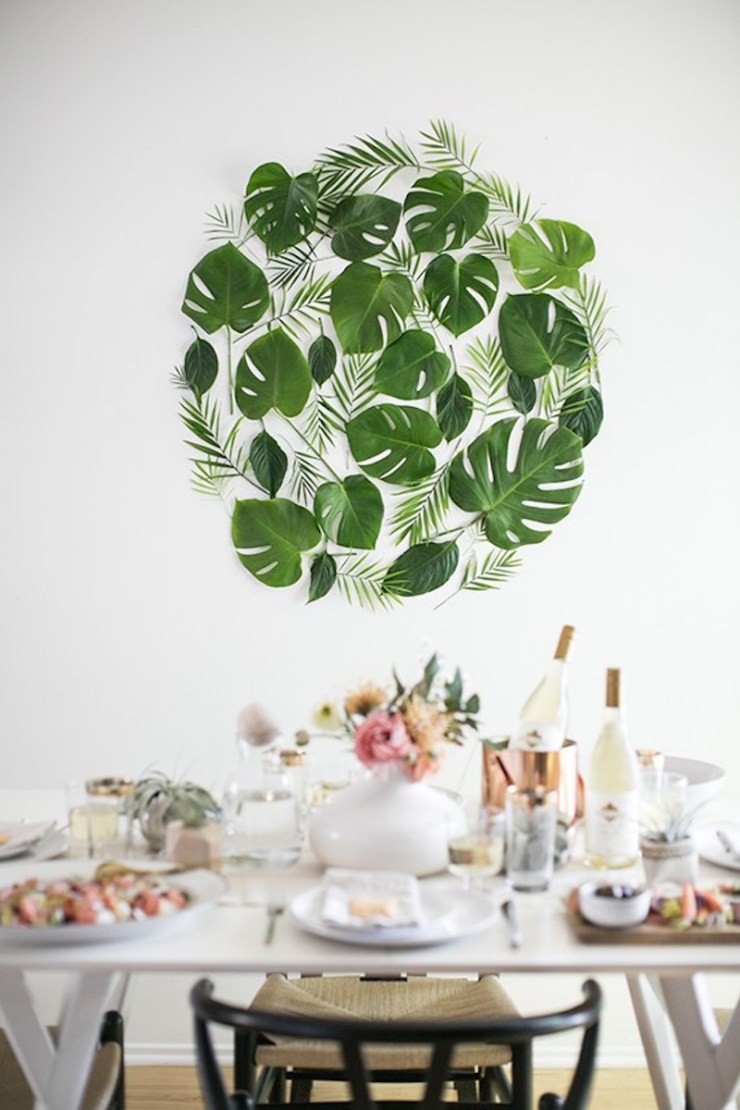 A-Dose-of-Simple-diy-leaf-backdrop-almost-makes-perfect